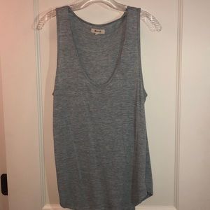 Madewell grey-blue tank